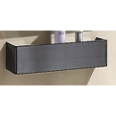 TORA Glass Shelf with Black Color Glass GSB600 / TR-BA-GS-09071-BK 